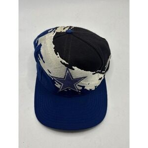 Vintage Dallas Cowboys NFL Pro Line Authentic Snapback HatSplash Logo Athletic